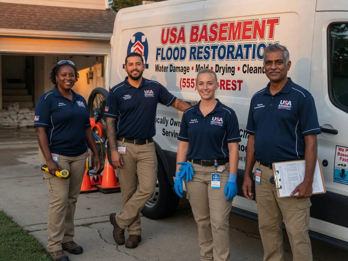 Basement Flood Cleanup company in New Vineyard, ME
